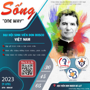 Thơ mời tham gia Đại hội sinh viên Don Bosco Việt Nam 2023